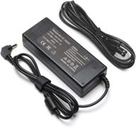 💻 19v 3.95a 75w laptop charger ac adapter power supply for toshiba satellite c55 c55d c55t c55dt c55-a c55-b c55-c c50 c75 c75d c655 l655 l755 l755d l775 c850 c855 compatible with pa3822u-1aca pa3917u-1aca pa3714u-1aca logo