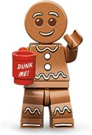 lego mini figures 11 gingerbread man logo