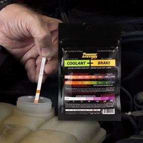 img 2 attached to Phoenix Systems 8006-B Coolant + Brake Fluid Test Strips 🧪 (15 Foil Wrapped Test Strips) - Reliable Double-Ended Testing - 1 Pack