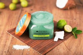 img 3 attached to 🌴 Exfoliate and Nourish Your Skin: Tree Hut Shea Sugar Body Scrub - Coconut Lime: 18 OZ