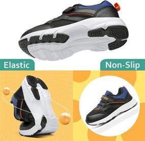 img 1 attached to Walking Athletic Running Lightweight Sneakers for Boys – Perfect Outdoor Shoes