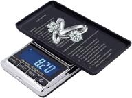 ataller digital pocket scale - precision mini electronic gram weight scales, 0.001oz/0.01g, 500g capacity, portable jewelry scale with tare, auto off, stainless steel body, white backlit display (max:500g/d=0.01g) logo