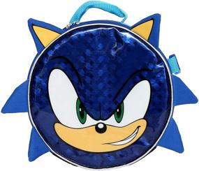 img 3 attached to 🦔 Sonic Hedgehog Backpack Lunch with Official Licensing