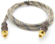 premium toslink digital audio cable logo