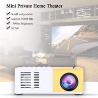 projector portable private suitable traveling logo