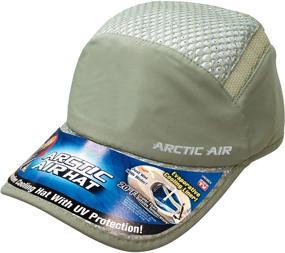 img 3 attached to 🧢 Stay Cool with the Ontel Arctic Air Evaporative Cooling Cap - Beige & Adjustable