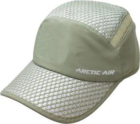 img 4 attached to 🧢 Stay Cool with the Ontel Arctic Air Evaporative Cooling Cap - Beige & Adjustable