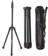 📷 regetek 79" aluminum light stand video tripod: foldable & adjustable for ring light, cameras, lights, and more - includes carrying case logo