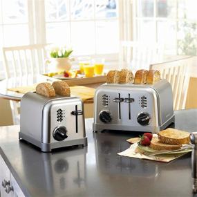 img 1 attached to 🍞 Cuisinart CPT-160BCH 2-Slice Chrome Toaster: The Perfect Blend of Style and Functionality