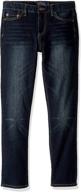 👖 lucky brand boys' 5 pocket skinny jeans - clothing and denim logo