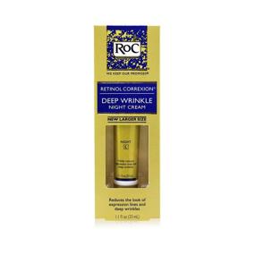 img 2 attached to 💤 RoC Retinol Correxion Night Cream for Deep Wrinkles - 1.0 fl oz (30 ml)