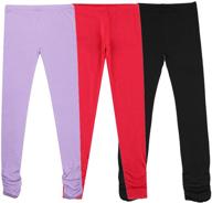 bienzoe stretch uniform antistatic legging for girls' clothing: optimal leggings for enhanced searchability logo