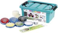 🎨 snazaroo face paint mini starter kit - 14 piece set with 6 vibrant colors logo