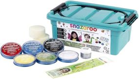 img 3 attached to 🎨 Snazaroo Face Paint Mini Starter Kit - 14 Piece Set with 6 Vibrant Colors