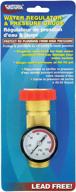 valterra a01-1124vp combo brass water regulator with water pressure gauge - enhanced seo logo