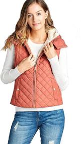 img 3 attached to Khanomak Womens Shearling Quilted Padding