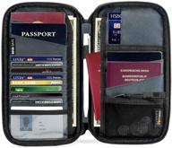 📔 tomtoc passport holder: waterproof travel organizer for passports логотип