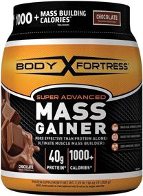 img 4 attached to 🍫 Gluten Free Chocolate Mass Gainer - Body Fortress Super Advanced Whey Protein Powder, 2.25 lbs