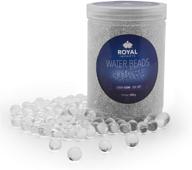 💦 clear water beads vase filler - 1 lb, 16 gallons - perfect for weddings, parties, floral arrangements, and plant decorations logo