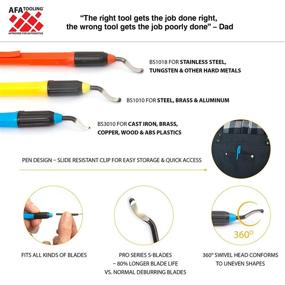 img 3 attached to AFA Tooling Deburring High Speed Removal Cutting Tools and Deburring Cutters