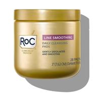 🌟 roc daily resurfacing disks: gentle exfoliating pads, 28 count for makeup removal (packaging may vary) logo