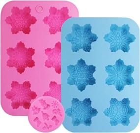 img 3 attached to Snowflake DanziX Snowflakes Christmas Molds Rich Crafting