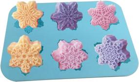 img 2 attached to Snowflake DanziX Snowflakes Christmas Molds Rich Crafting