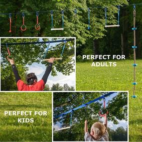 img 2 attached to Ultimate Obstacle Slackline Equipment: Unleash Your Playground Training Experience