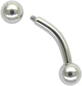 img 2 attached to NewkeepsR Surgical Curved Barbell Piercing