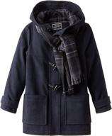 🧣 rothschild boys toggle scarf midnight: a stylish addition to boys' clothing logo