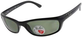 img 4 attached to 😎 Стильные солнцезащитные очки Ray Ban Unisex 0RB4115 черного цвета: непревзойденная элегантность и комфорт