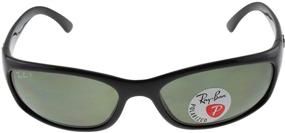 img 3 attached to 😎 Стильные солнцезащитные очки Ray Ban Unisex 0RB4115 черного цвета: непревзойденная элегантность и комфорт