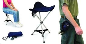 img 4 attached to 🪑 MORPHTECH LLC Cremco Tripod Stool: Compact and Versatile Seating Solution