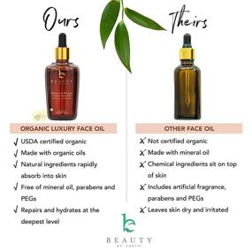 img 1 attached to 🌿 Organic Face Oil - Balance & Restore Facial Oil: Best for Oily, Acne Prone or Problematic Skin, Hydrating Solution for a Balanced, Plump & Youthful Appearance