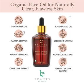 img 2 attached to 🌿 Organic Face Oil - Balance & Restore Facial Oil: Best for Oily, Acne Prone or Problematic Skin, Hydrating Solution for a Balanced, Plump & Youthful Appearance