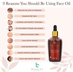 img 3 attached to 🌿 Organic Face Oil - Balance & Restore Facial Oil: Best for Oily, Acne Prone or Problematic Skin, Hydrating Solution for a Balanced, Plump & Youthful Appearance