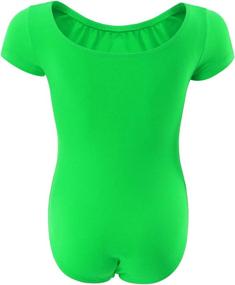 img 3 attached to 🩰 Stylish and Comfortable WEGETIT Leotards for Girls: Perfect for Ballet, Dance, and Gymnastics