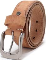 high-quality beltox italian leather men's accessories featuring anti-nickel buckle in stylish belts logo