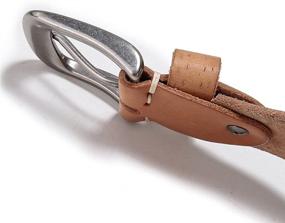 img 1 attached to High-Quality Beltox Italian Leather Men's Accessories Featuring Anti-Nickel Buckle in Stylish Belts