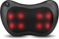 🎁 peiwna back and neck massager: shiatsu massage pillow with heat for deep tissue relief in shoulders, lower back, legs, feet – perfect gift for women, men, friends, birthday! logo