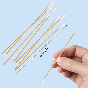 img 2 attached to Long Cotton Swabs Qtips 200PCS