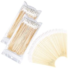 img 4 attached to Long Cotton Swabs Qtips 200PCS