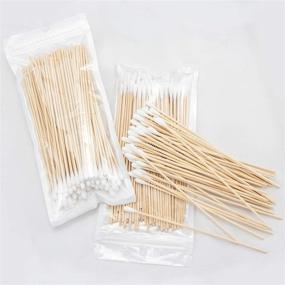 img 3 attached to Long Cotton Swabs Qtips 200PCS