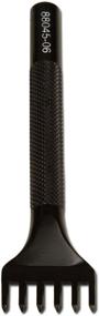 img 1 attached to 🔧 Tandy Leather Craftool® Pro Line Diamond Stitching Chisel - 6 Prong (1/8" (3mm) Spacing): A Professional's Must-Have for Precise Leather Stitching