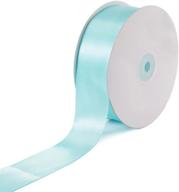 🎀 1-1/2"/50 yd aqua satin ribbon - innovative and stylish craft ideas logo