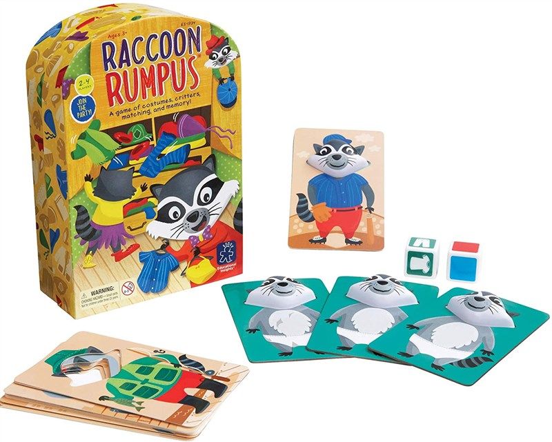 educational insights raccoon rumpus game 로고