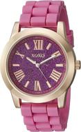 xoxo women's xo8086 rose gold and pink watch with enhanced seo logo