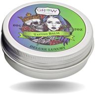 🖌️ ultimate tattoo care balm: safe, natural aftercare cream for before, during &amp; after tattooing - enhance skin healing, revive &amp; refresh old tattoos - 7 organic moisturizers - 2oz (1 pack) logo