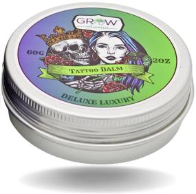 img 4 attached to 🖌️ Ultimate Tattoo Care Balm: Safe, Natural Aftercare Cream for Before, During &amp; After Tattooing - Enhance Skin Healing, Revive &amp; Refresh Old Tattoos - 7 Organic Moisturizers - 2oz (1 Pack)
