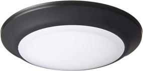 img 3 attached to Westinghouse Lighting 6322800: Dimmable LED Surface Mount for Indoor/Outdoor, Wet Locations - Oil-Rubbed Bronze Finish with Frosted Lens